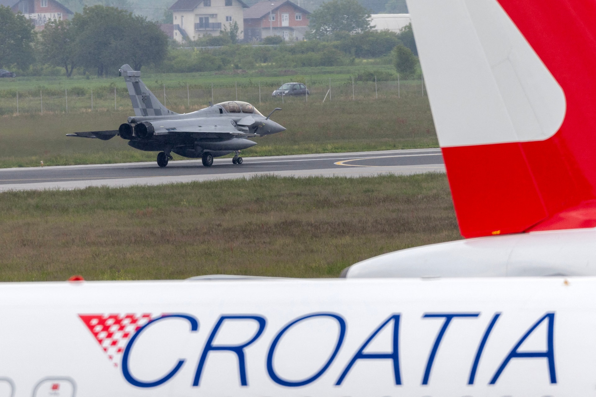 Megérkeztek az első Rafale vadászgépek Horvátországba