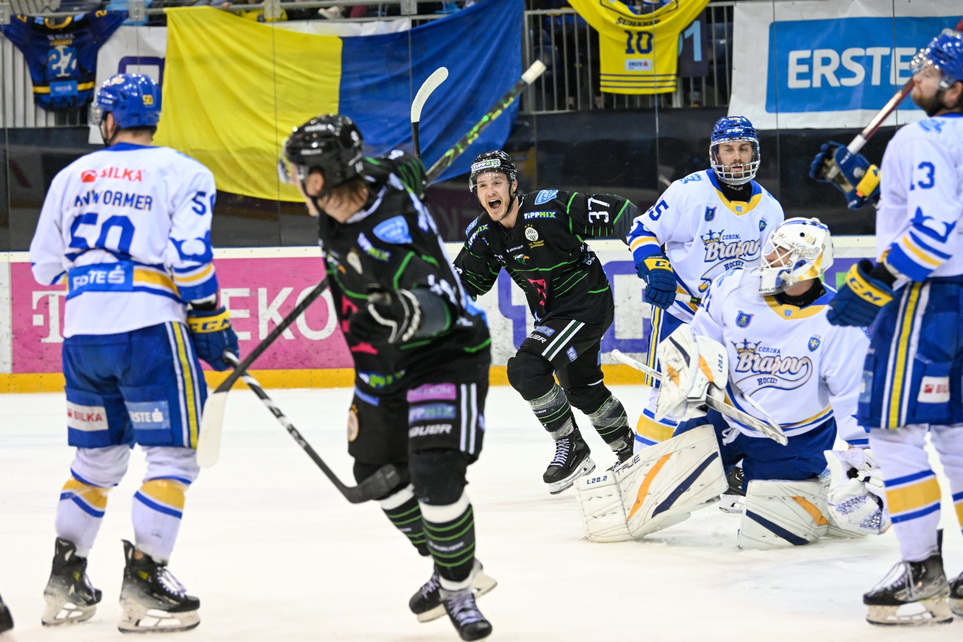 Jégkorong Erste Liga: már 3–0-ra vezet a Brassó a döntőben