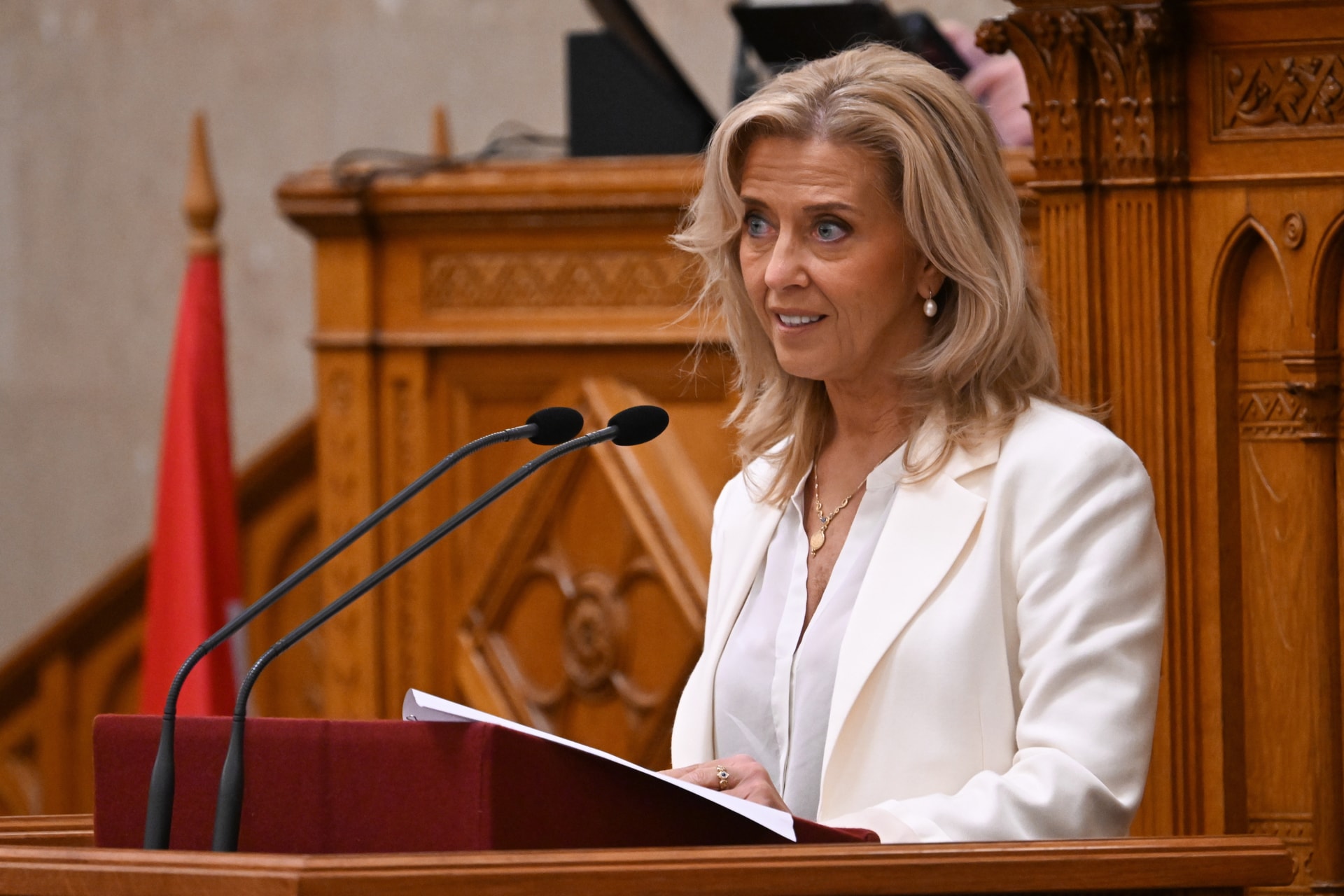 Selmeczi Gabriella: Gyermekeink védelme nem lehet napi politikai csaták eszköze