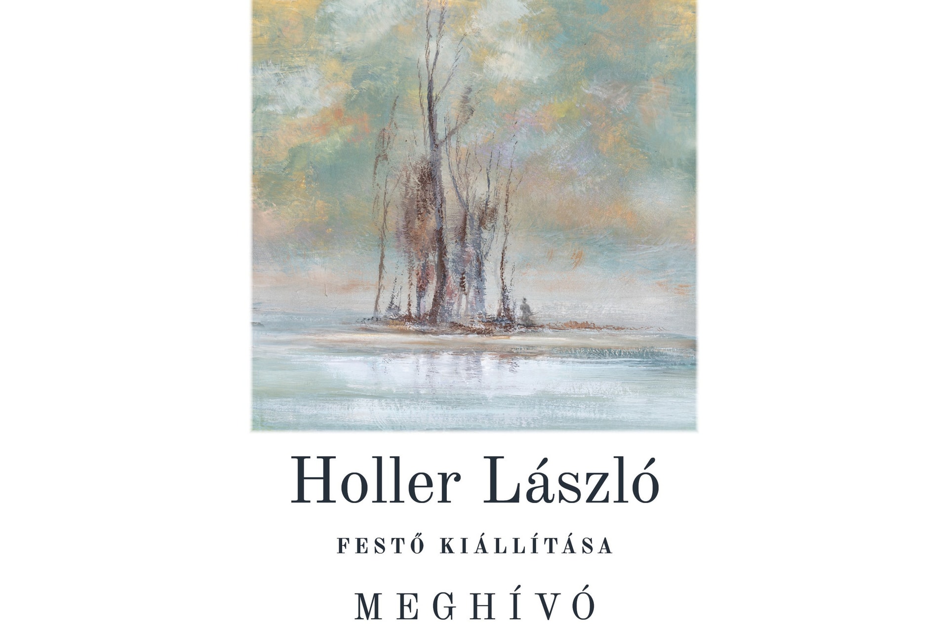 Holler László festőművész alkotásaiból nyílik kiállítás