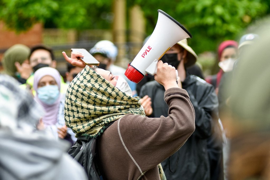 Újabb egyetemen számolt fel palesztinpárti tiltakozást az amerikai rendőrség