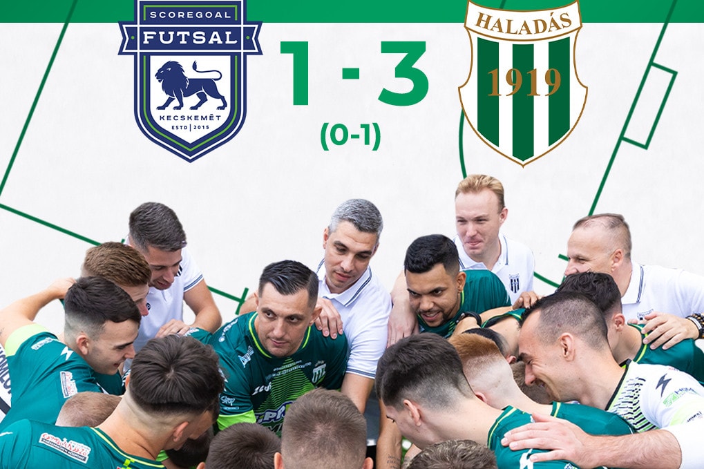 Futsal: idegenben győzött és újra pályaelőnyben a Haladás