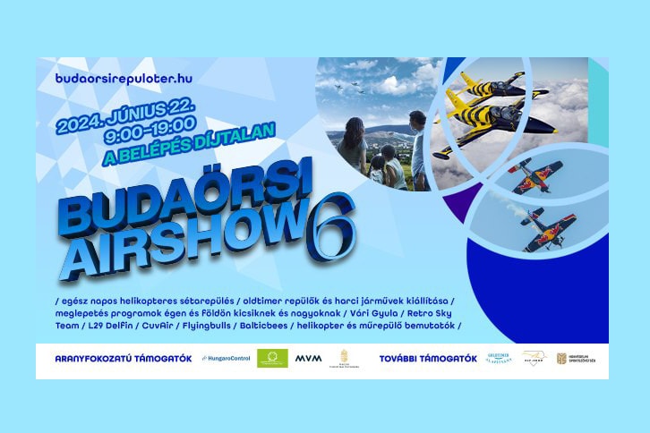 Készen áll a felszállásra? Budaörsi Airshow június 22-én!