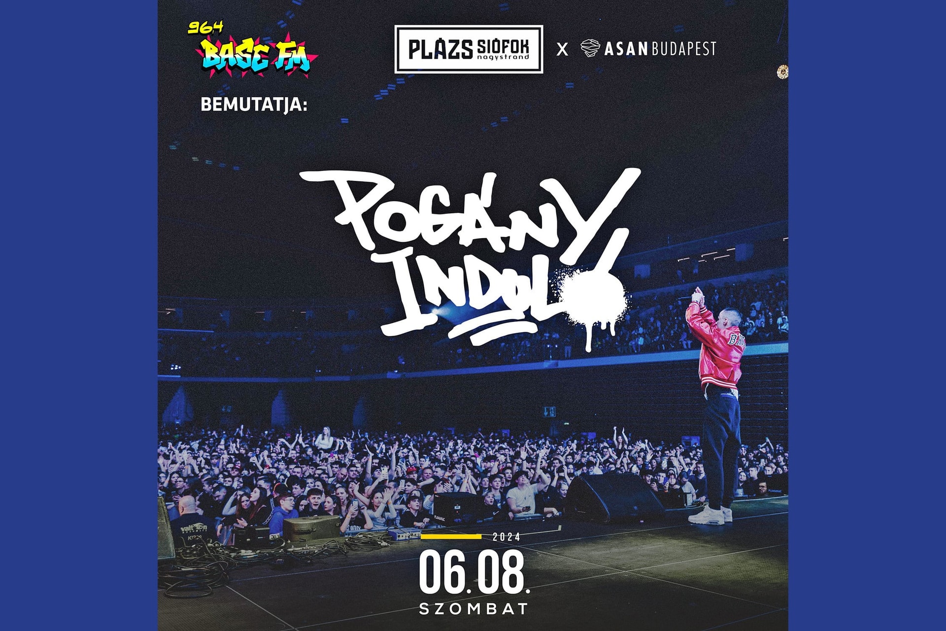 Pogány Induló az MVM Dome után a Plázst is meghódítja 