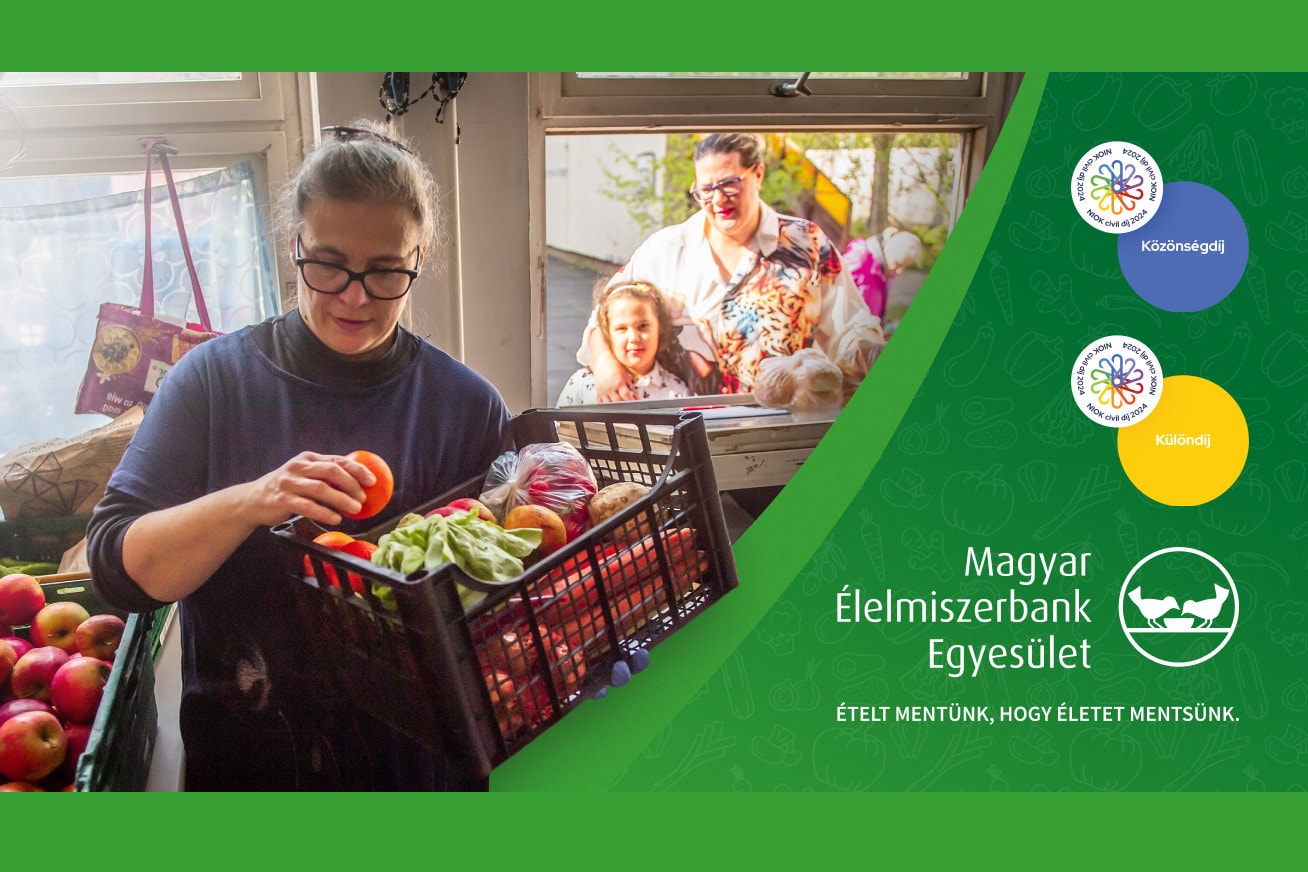 Közel háromszáz tonna adományt gyűjtött a Magyar Élelmiszerbank Egyesület