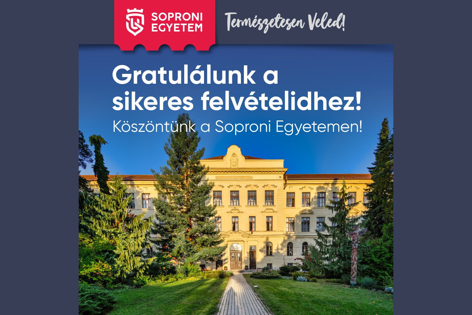 A Soproni Egyetemen is egyre több a diák