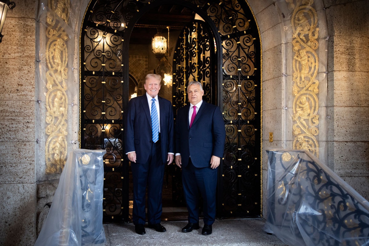 Orbán Viktor Donald Trumppal tárgyalt + VIDEÓ