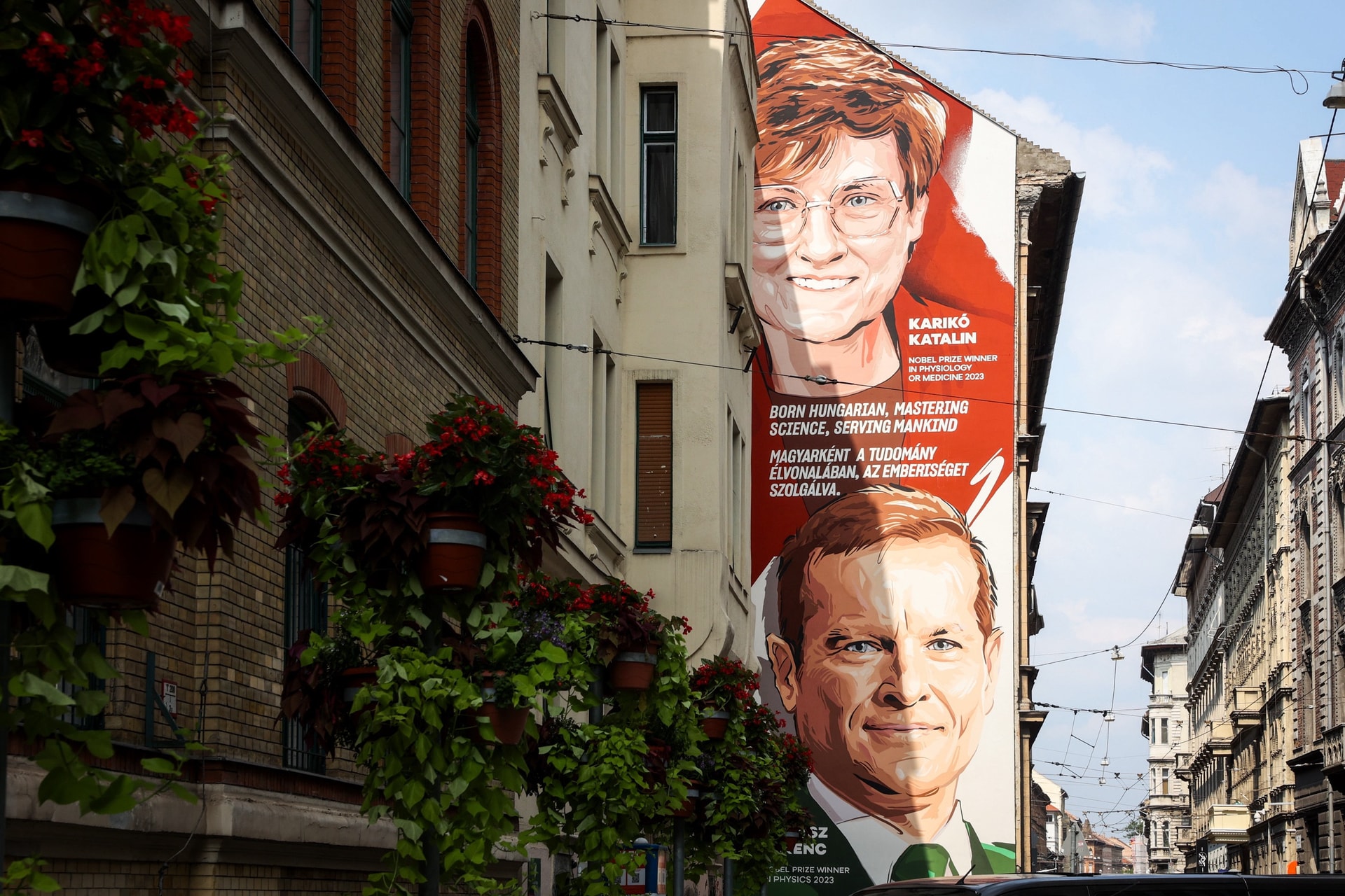 Átadták a magyar Nobel-díjasok Falát