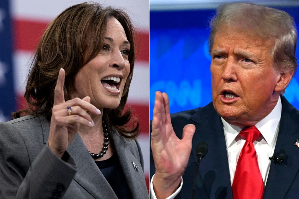 Éles szóváltás lett Kamala Harris és Donald Trump vitájából