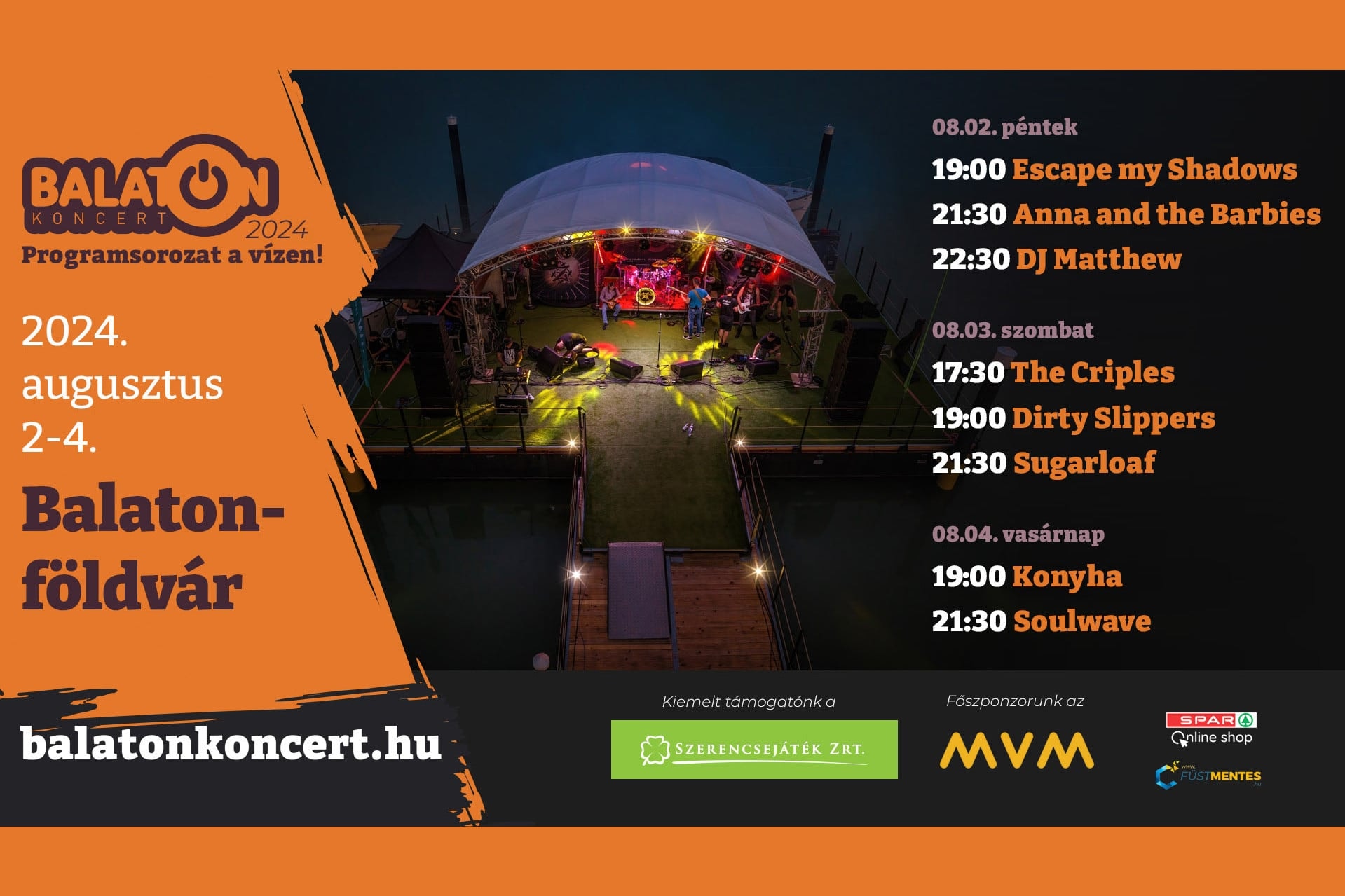 Balatonföldváron folytatódik a BalatOnKoncert