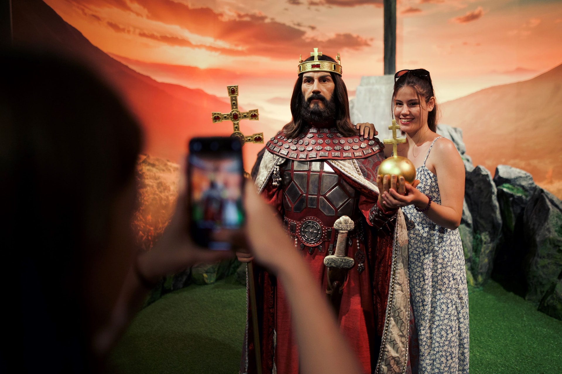 Szent István várja a látogatókat Madame Tussauds múzeumában
