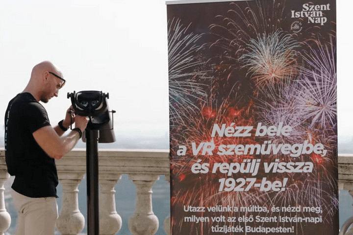 Virtuális valóság idézi meg az első budapesti Szent István-napi tűzijátékot