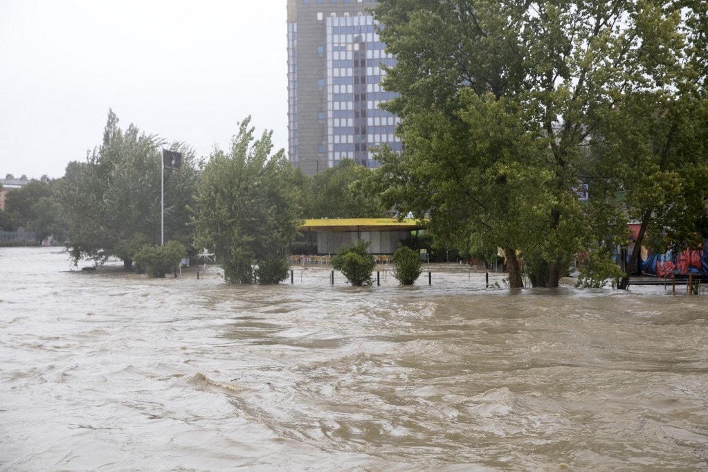 Elöntötte Bécset az árvíz