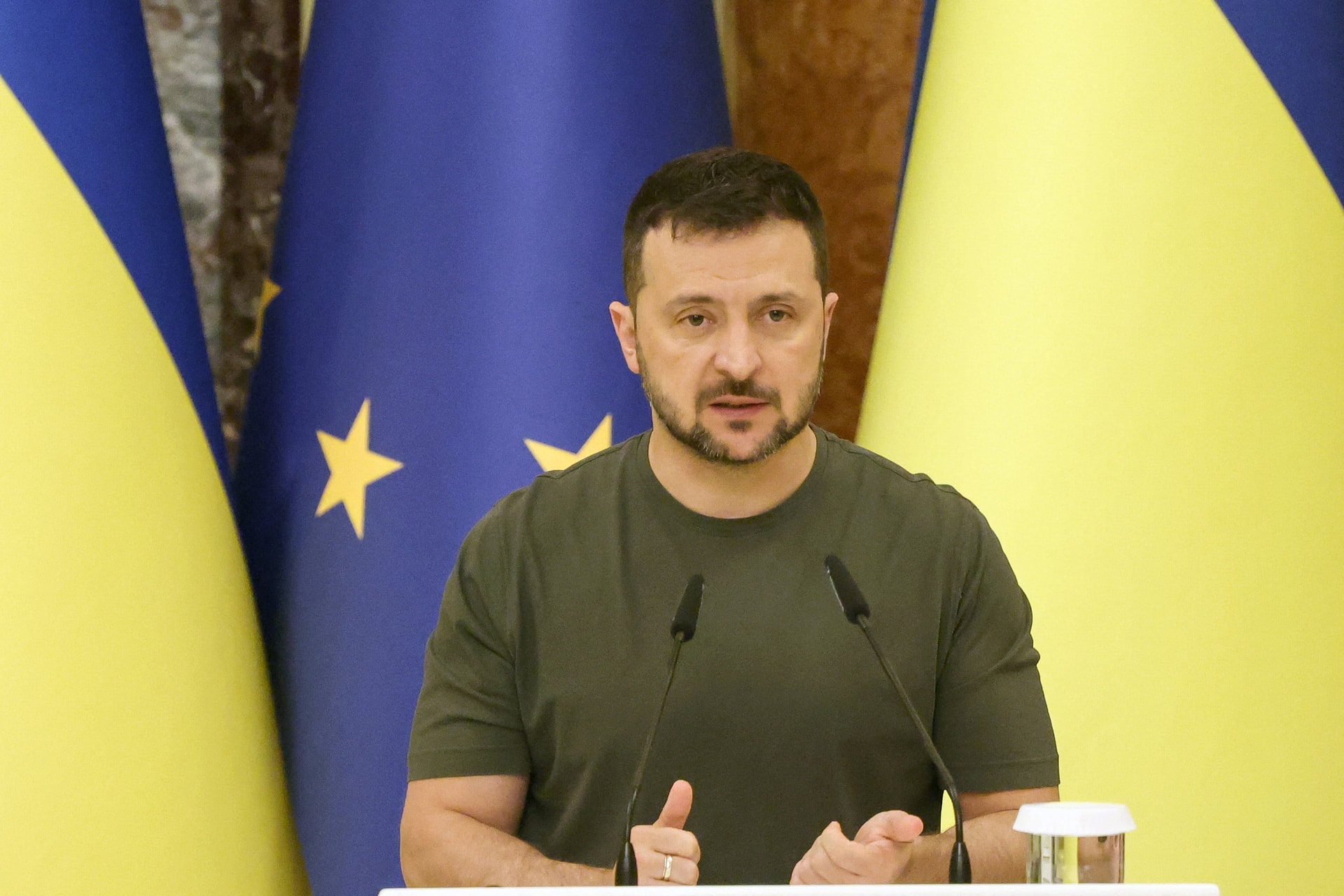 Ukrán atomerőművek elleni orosz támadás esélyét hangoztatta Volodimir Zelenszkij az ENSZ Közgyűlése előtt