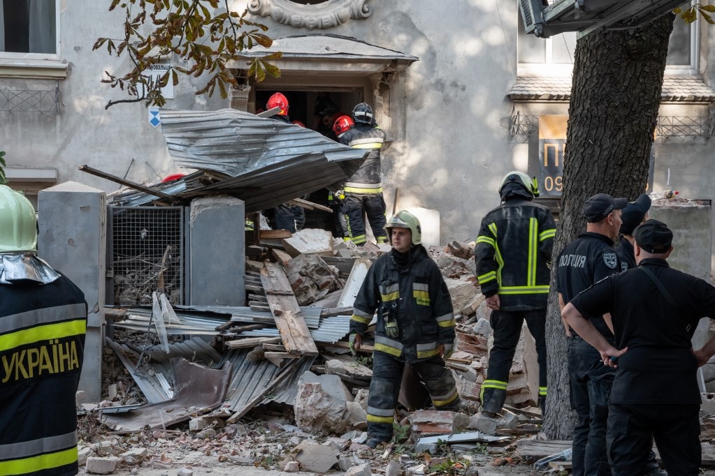 A NATO-határ mellett bombáztak az oroszok + VIDEÓ