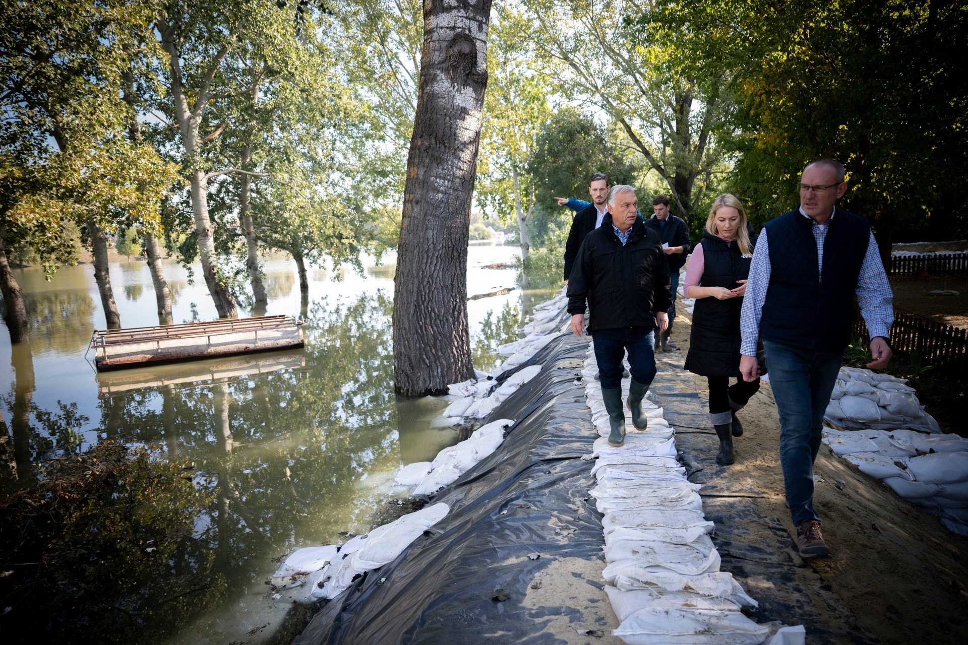 Baján is ellenőrzést tartott Orbán Viktor
