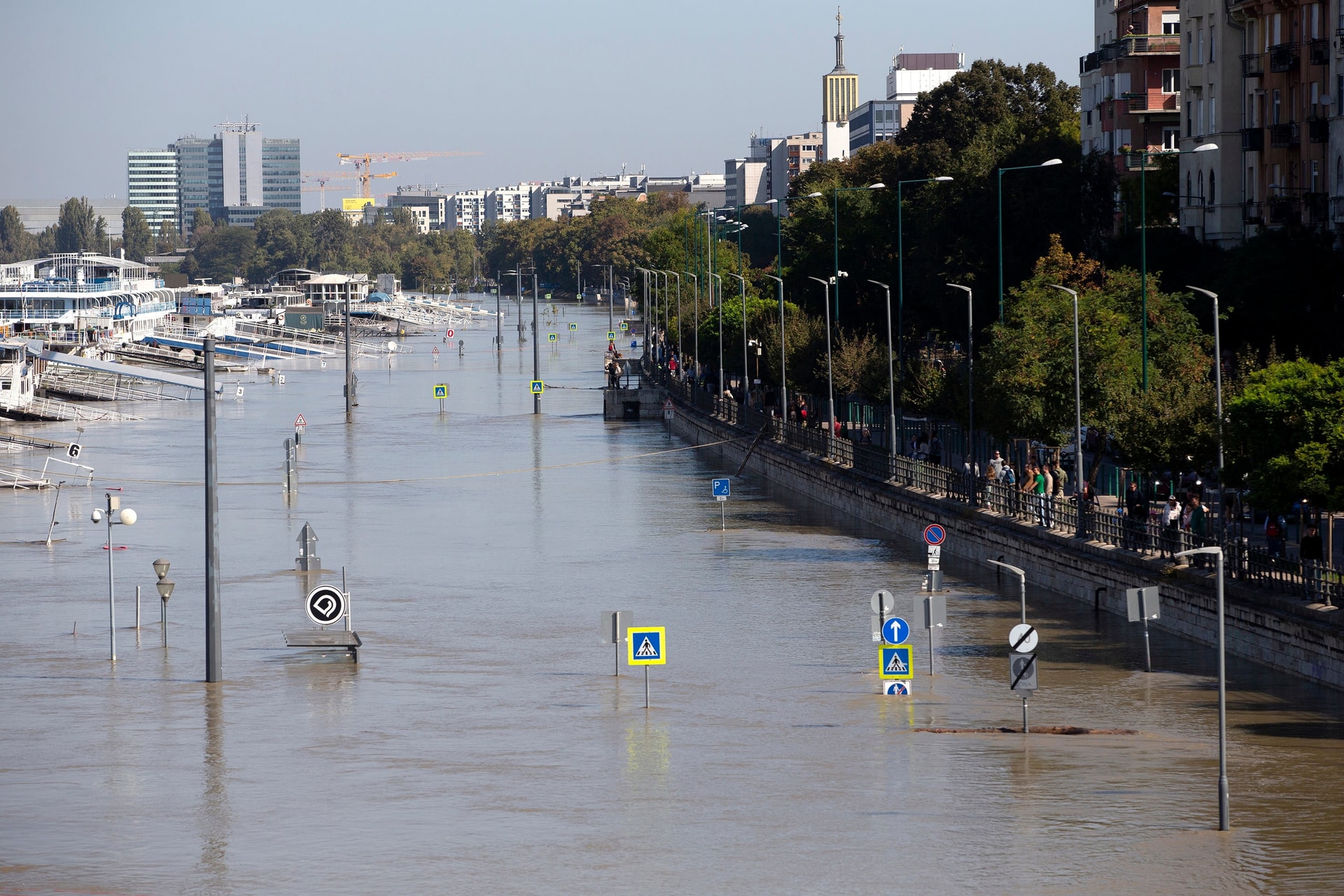 OKF: A Duna Budapest alatti szakaszára helyeződött át a védekezés fókusza