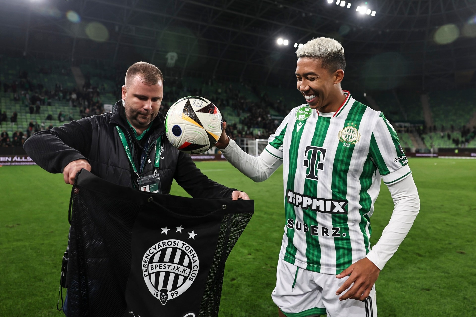 Saldanha először a Ferencváros kezdőcsapatában