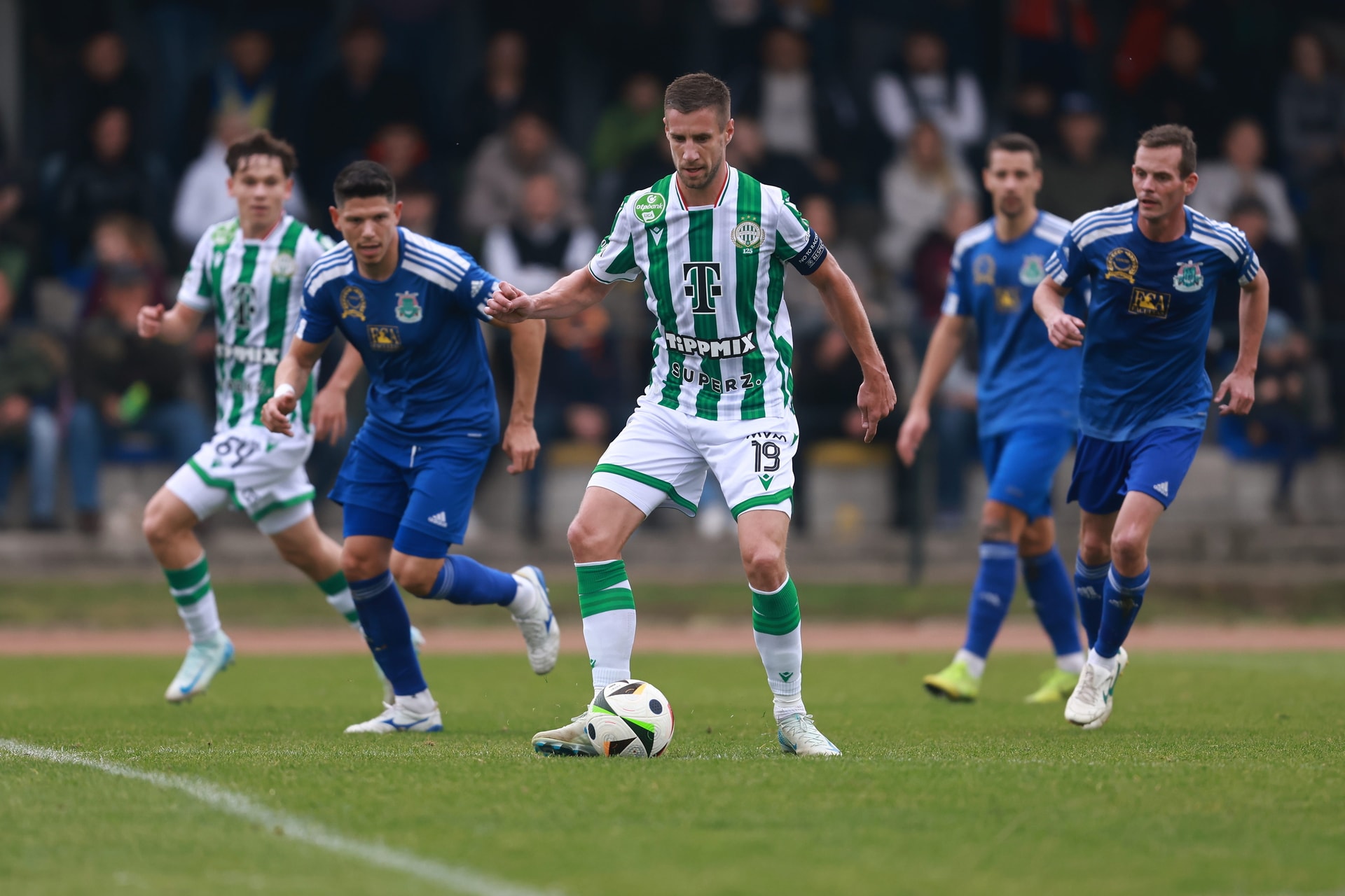 Nehezen nyert Tiszafüreden a Ferencváros
