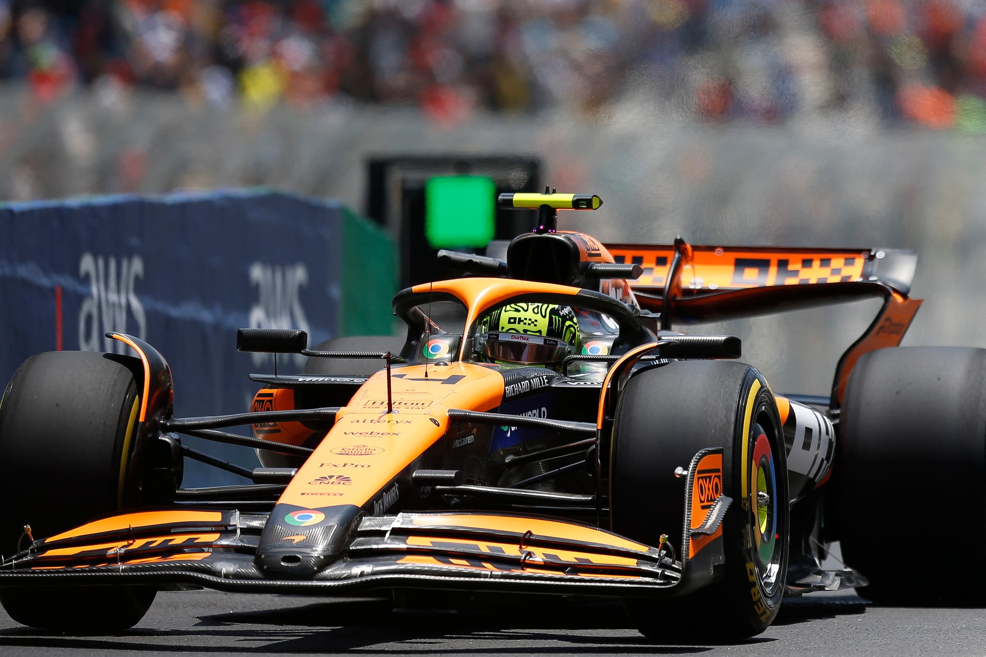 Lando Norris volt a leggyorsabb a szabadedzésen