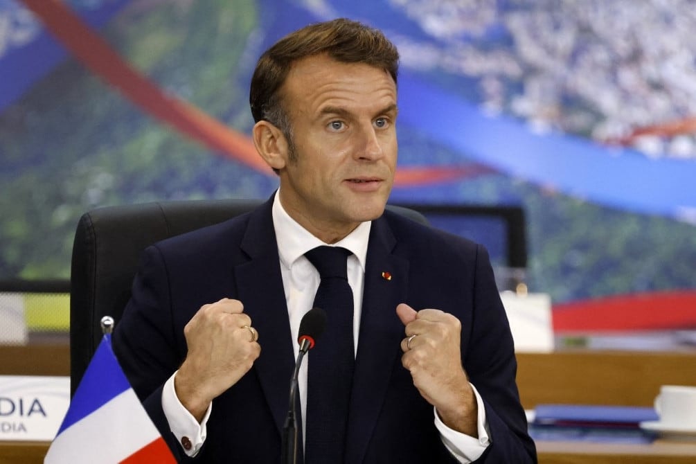 Macron: Trumpnak Kína megfékezésére kellene összpontosítania, nem az EU-ra