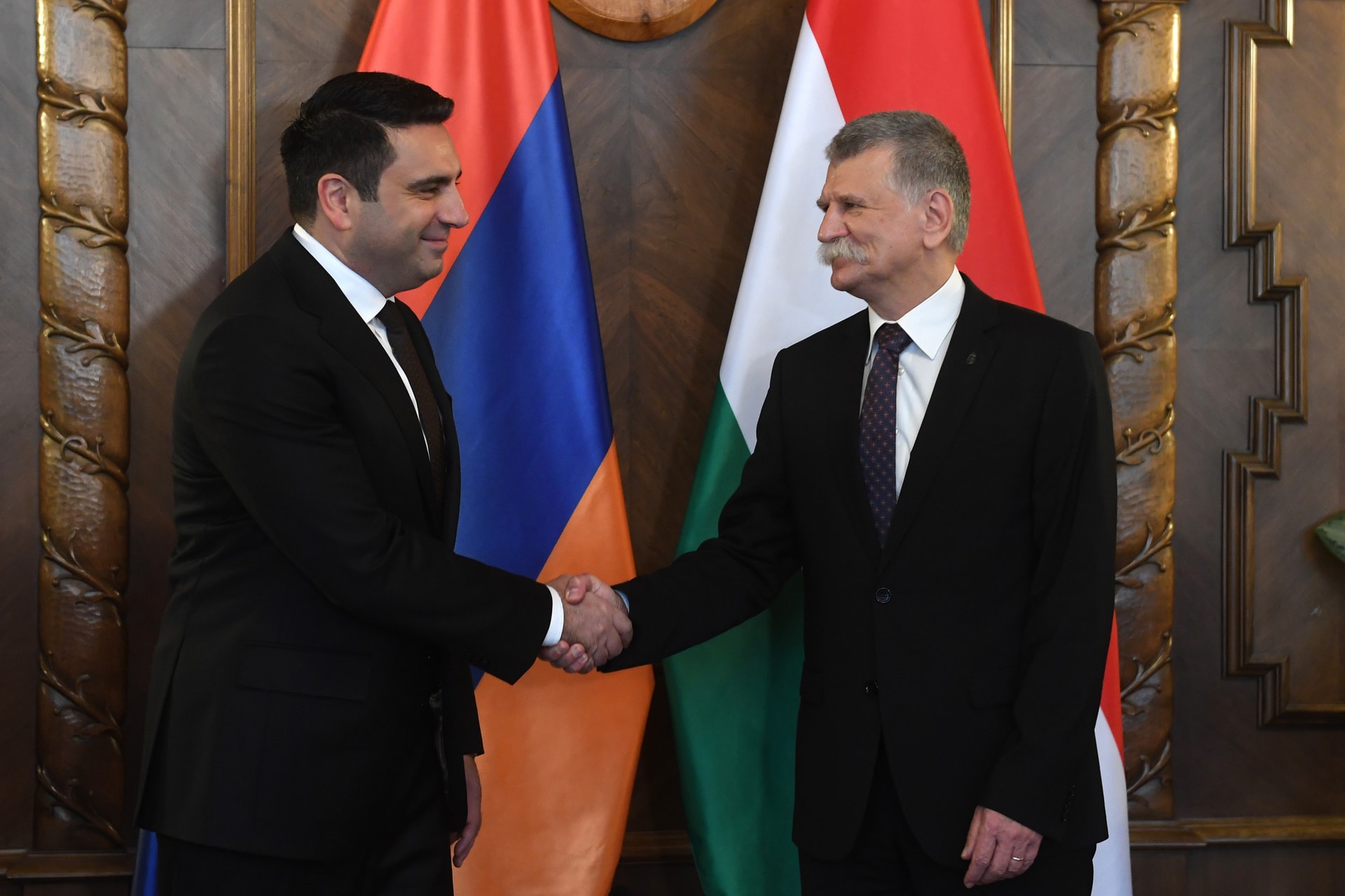 A házelnök fogadta az örmény nemzetgyűlés elnökét