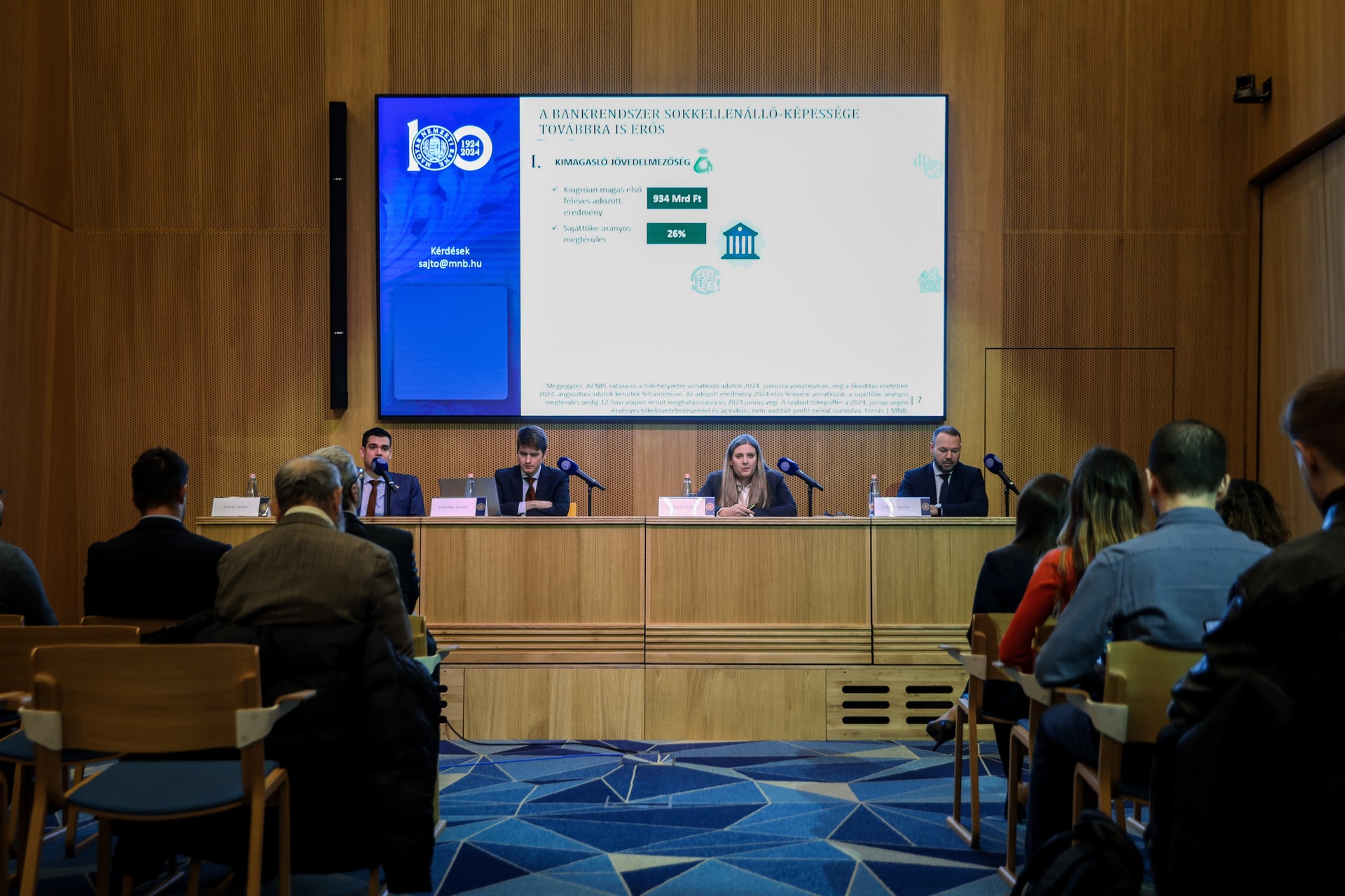 MNB: A hazai bankrendszer megőrizte stabilitását