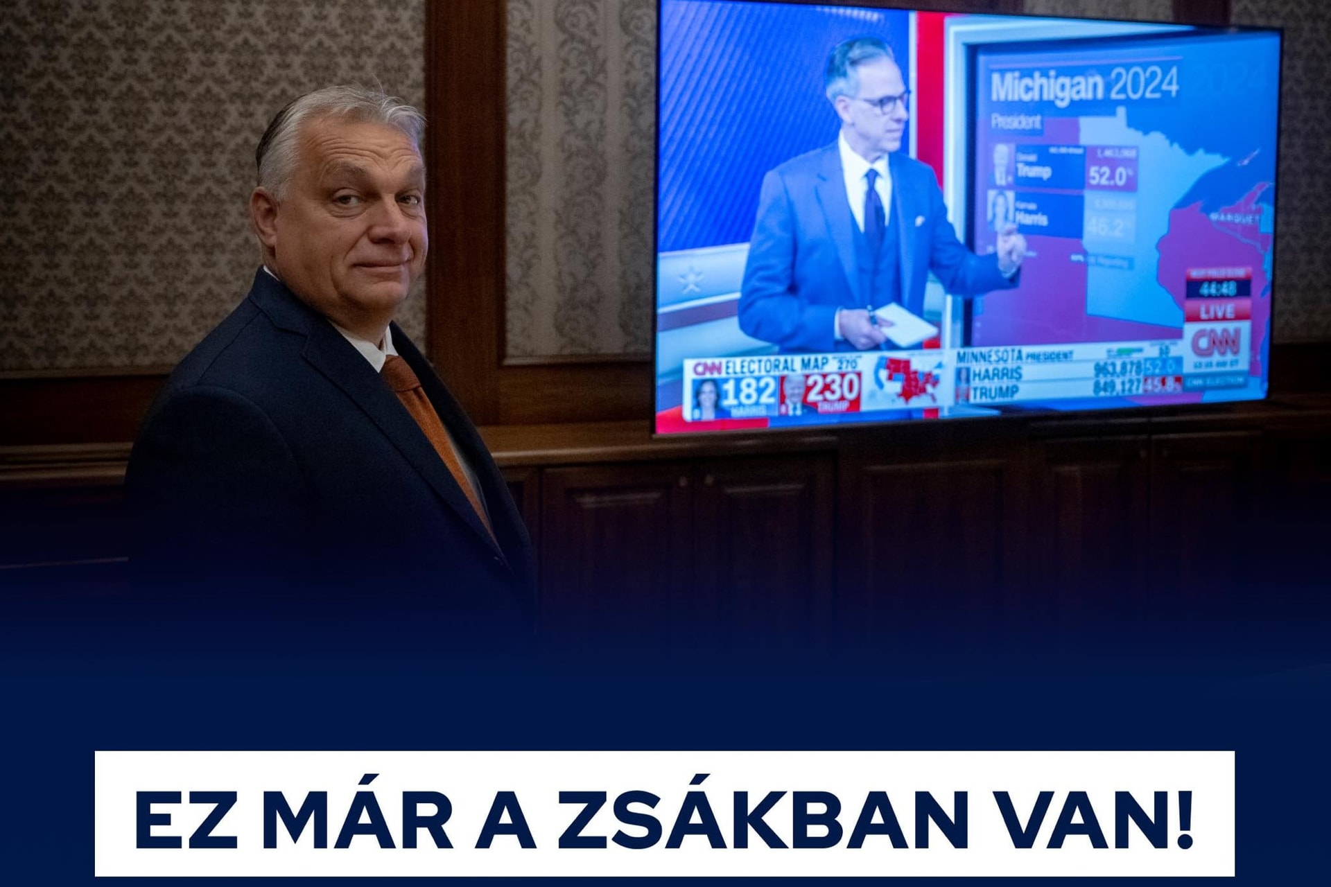 Orbán Viktor: Ez már a zsákban van!
