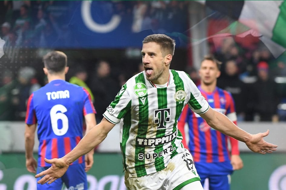 Varga fejesével győzött Nyíregyházán a Ferencváros