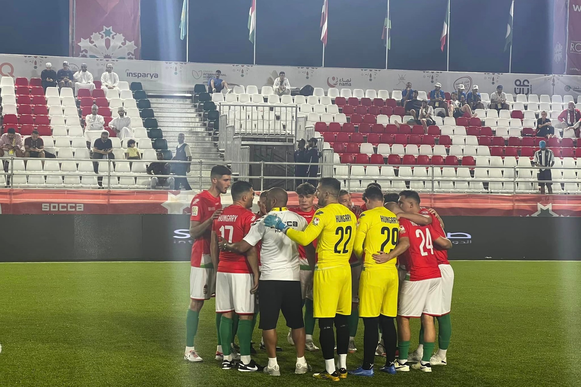 Socca-vb: Döntetlennel startolt a magyar csapat