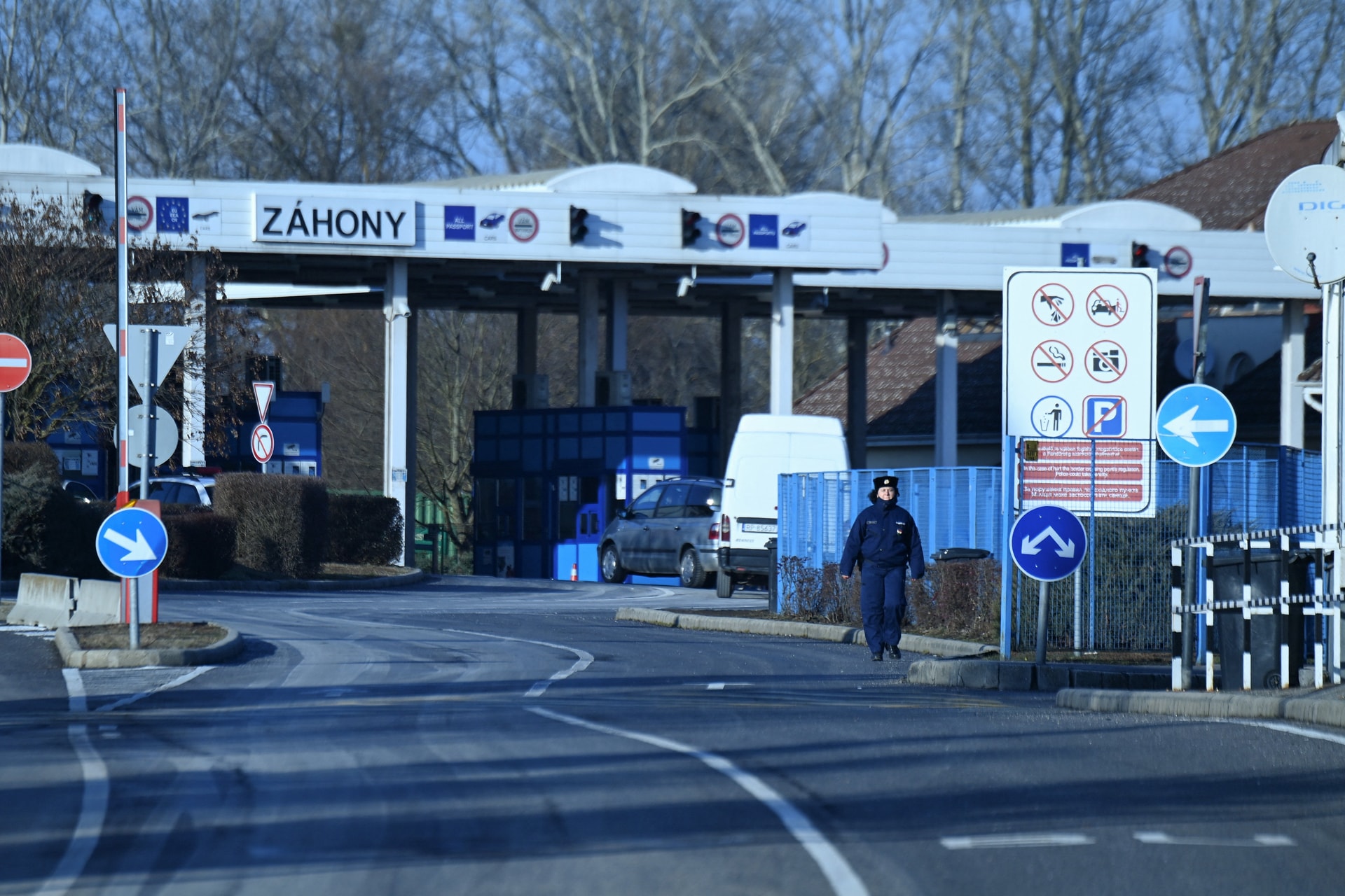 Újra üzemel a záhonyi közúti határátkelőhely
