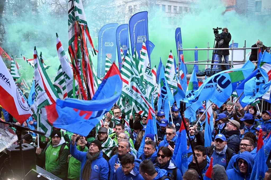 Többezres tüntetés Brüsszelben
