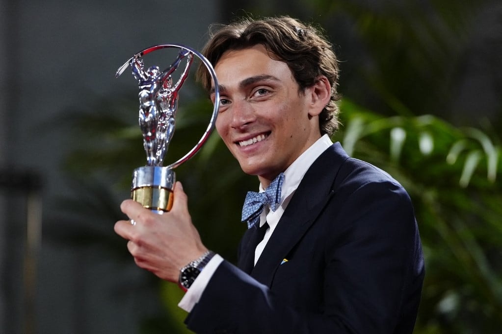 Duplantis és Biles a Laureus-díj egyéni győztese