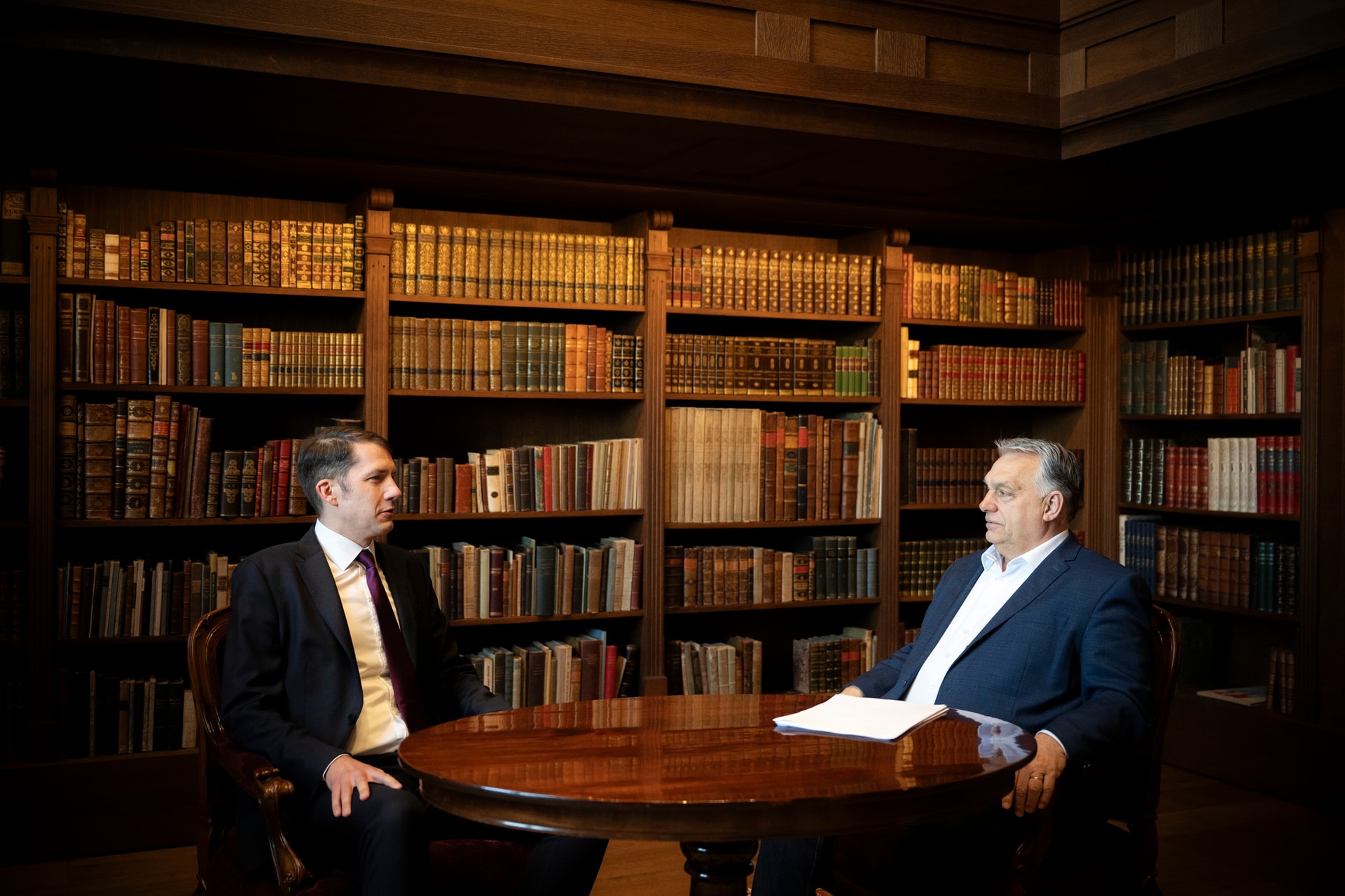 Pásztor Bálintot fogadta Orbán Viktor