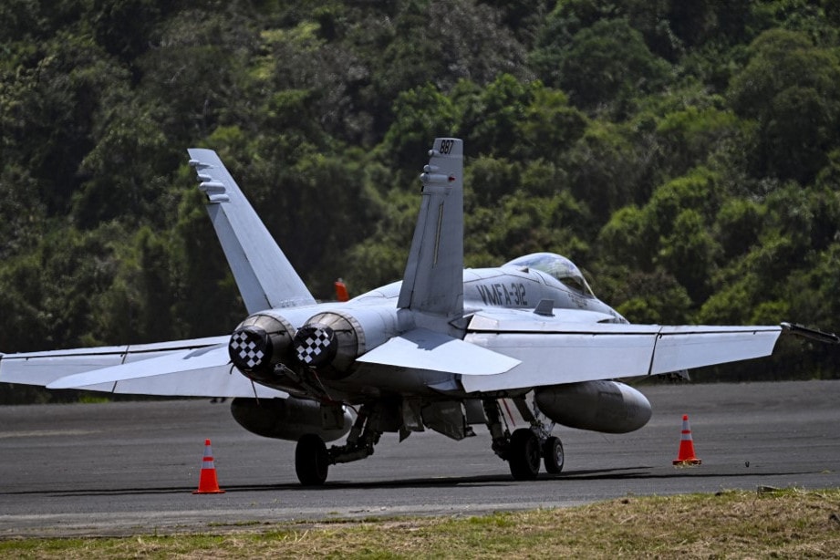A tengerben végezte egy amerikai F/A-18-as harci repülőgép