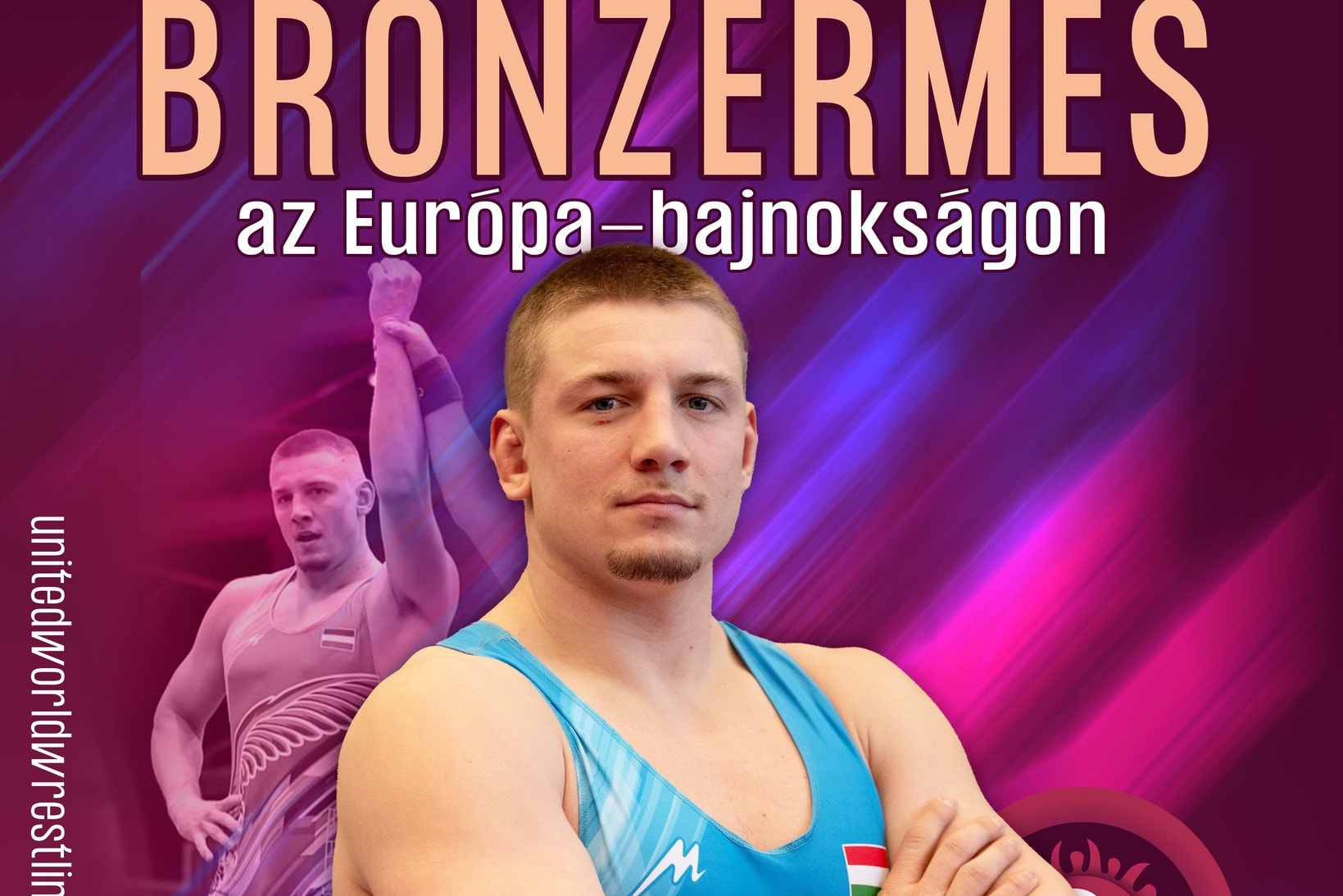 Végh Richárd szenzációs birkózással Eb-bronzérmes