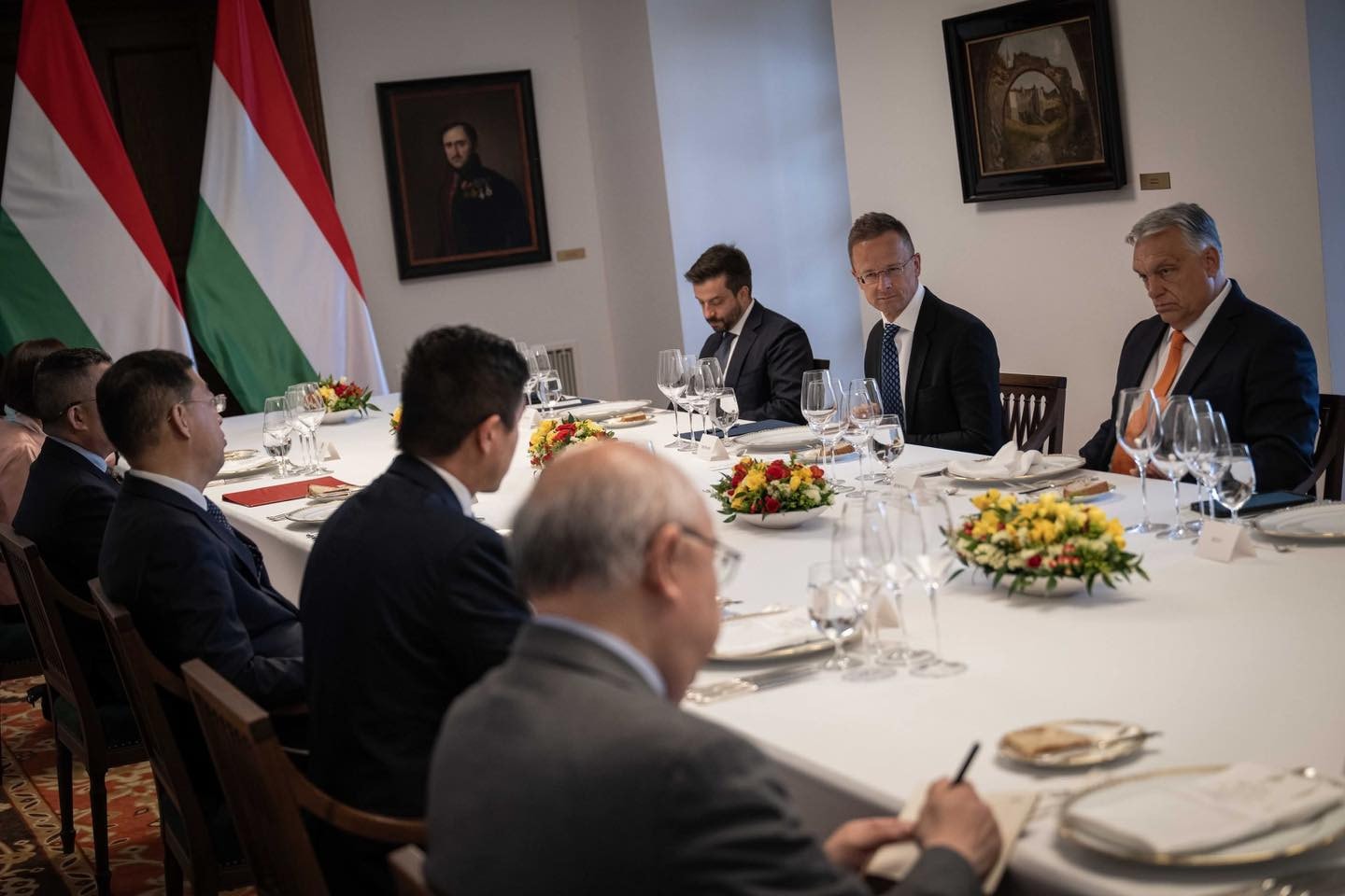 Orbán Viktor a Bank of China elnökével tárgyalt