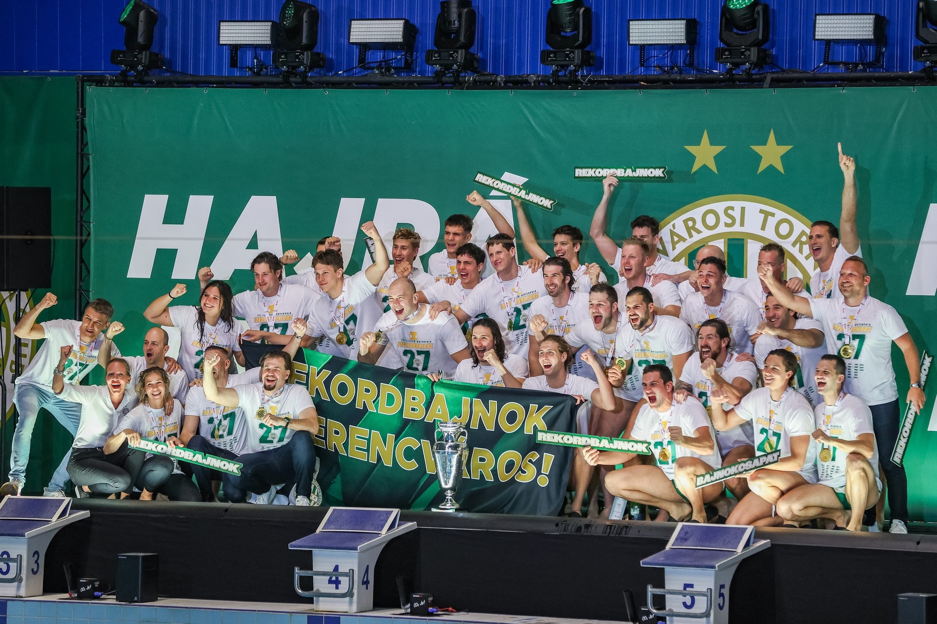 Férfi vízilabda: huszonhetedszer bajnok a Ferencváros