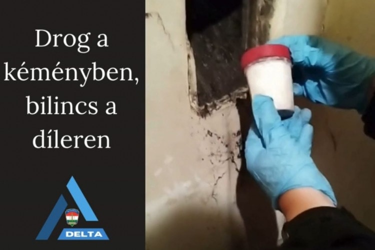 A kéményben rejtegette a drogot a lábbilincses tiszafüredi díler