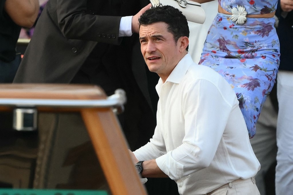 Orlando Bloom egyedül jelent meg Wimbledonban