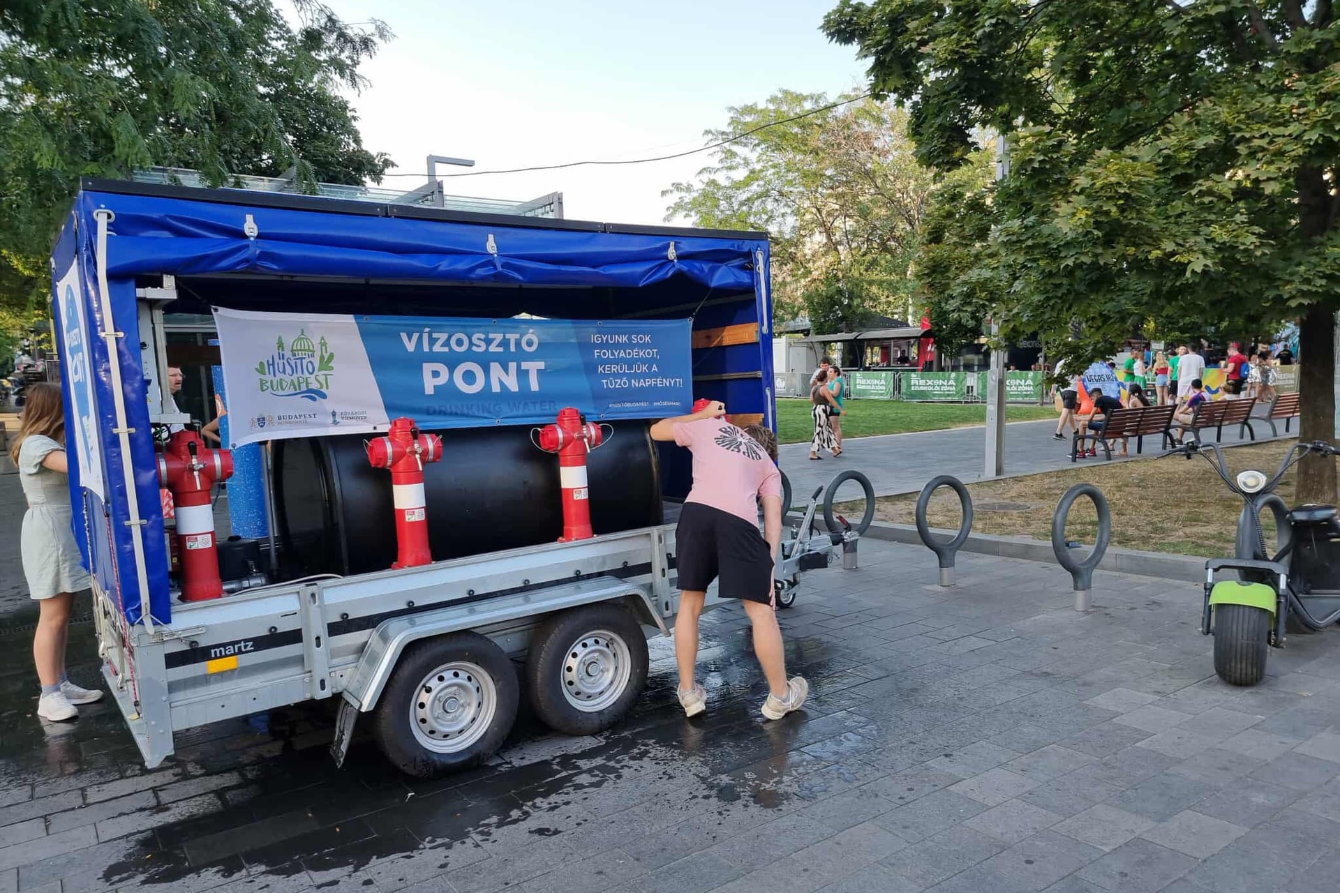 A MÁV-csoport is készül a hőségre