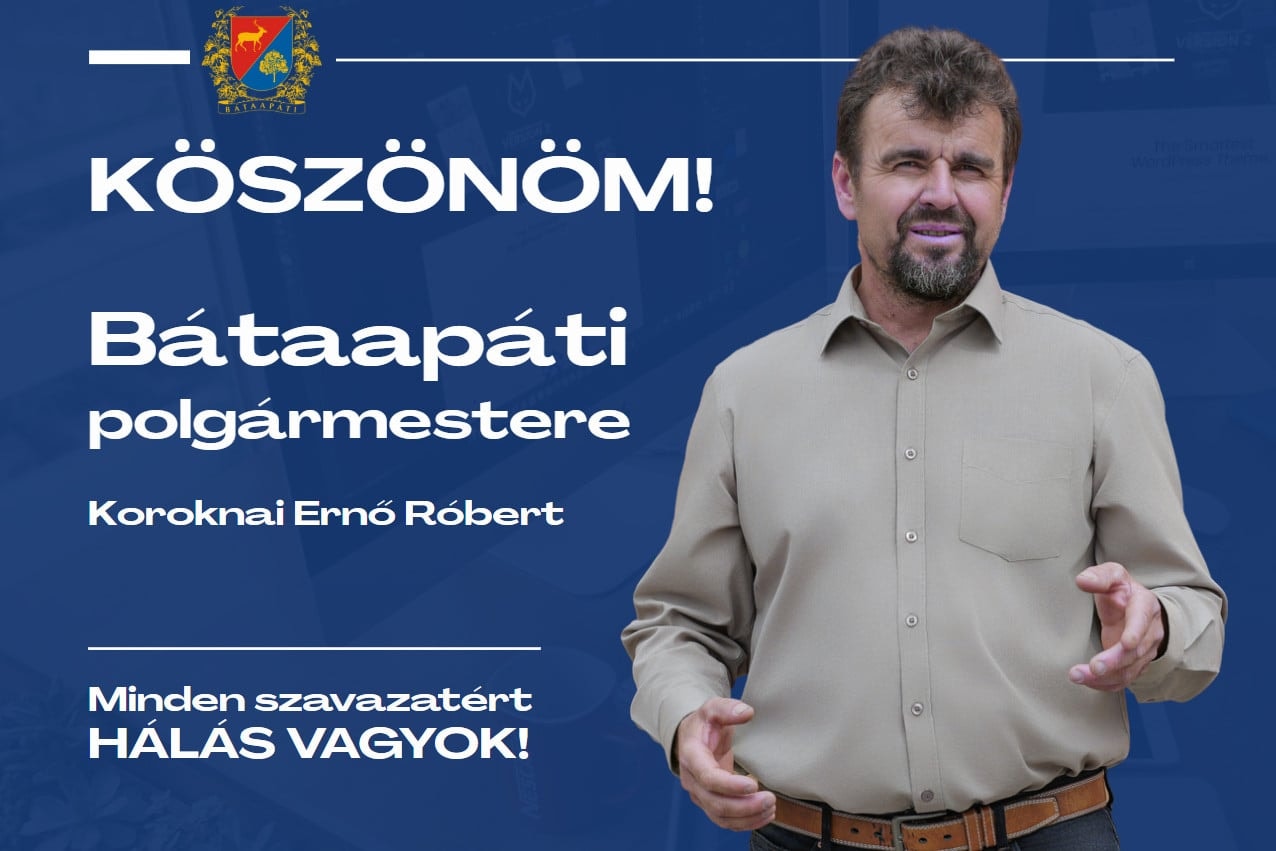 A korábbi polgármester győzött Bátaapátiban