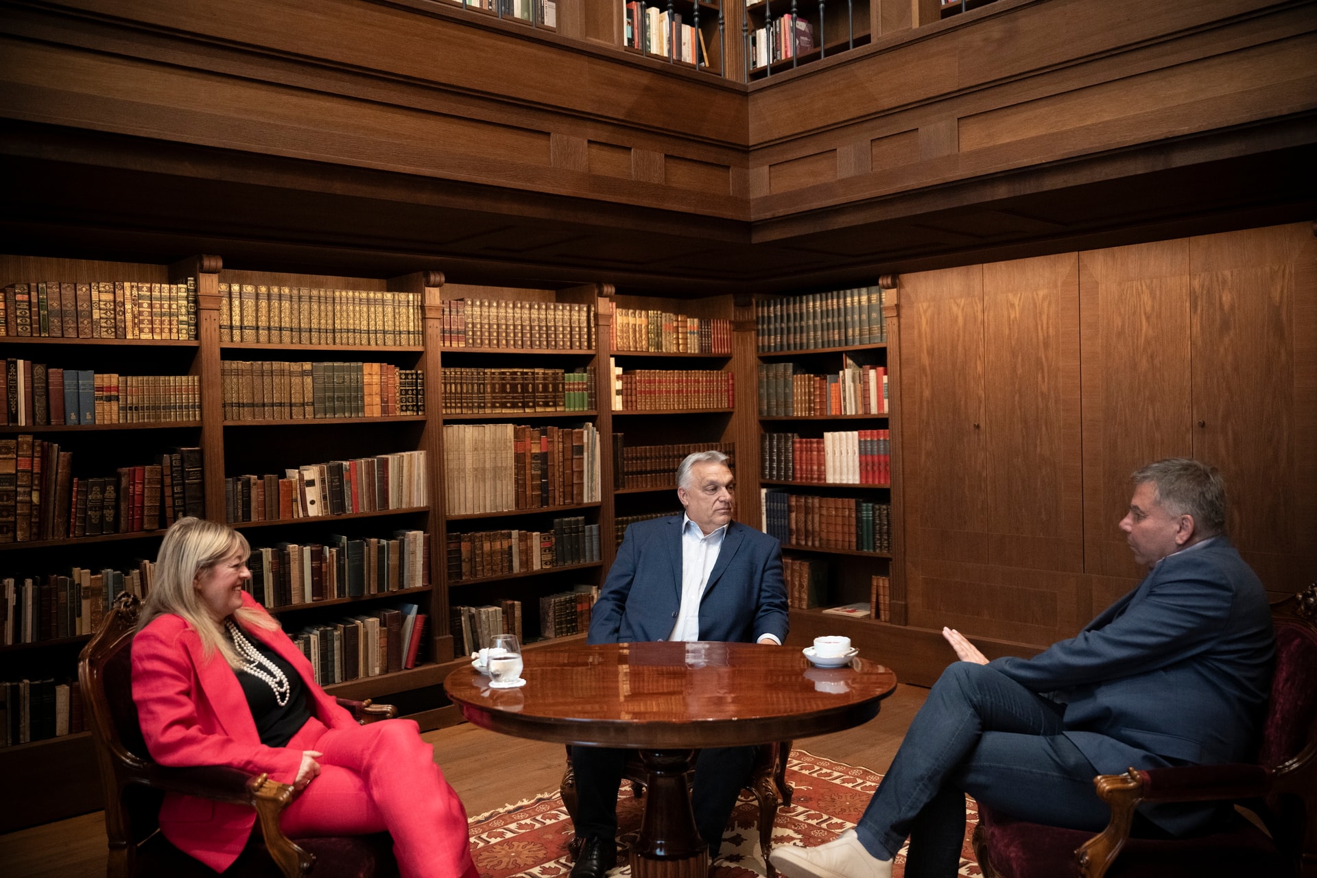 Orbán Viktor a Karmelita kolostorban fogadta Ivan Krastevet