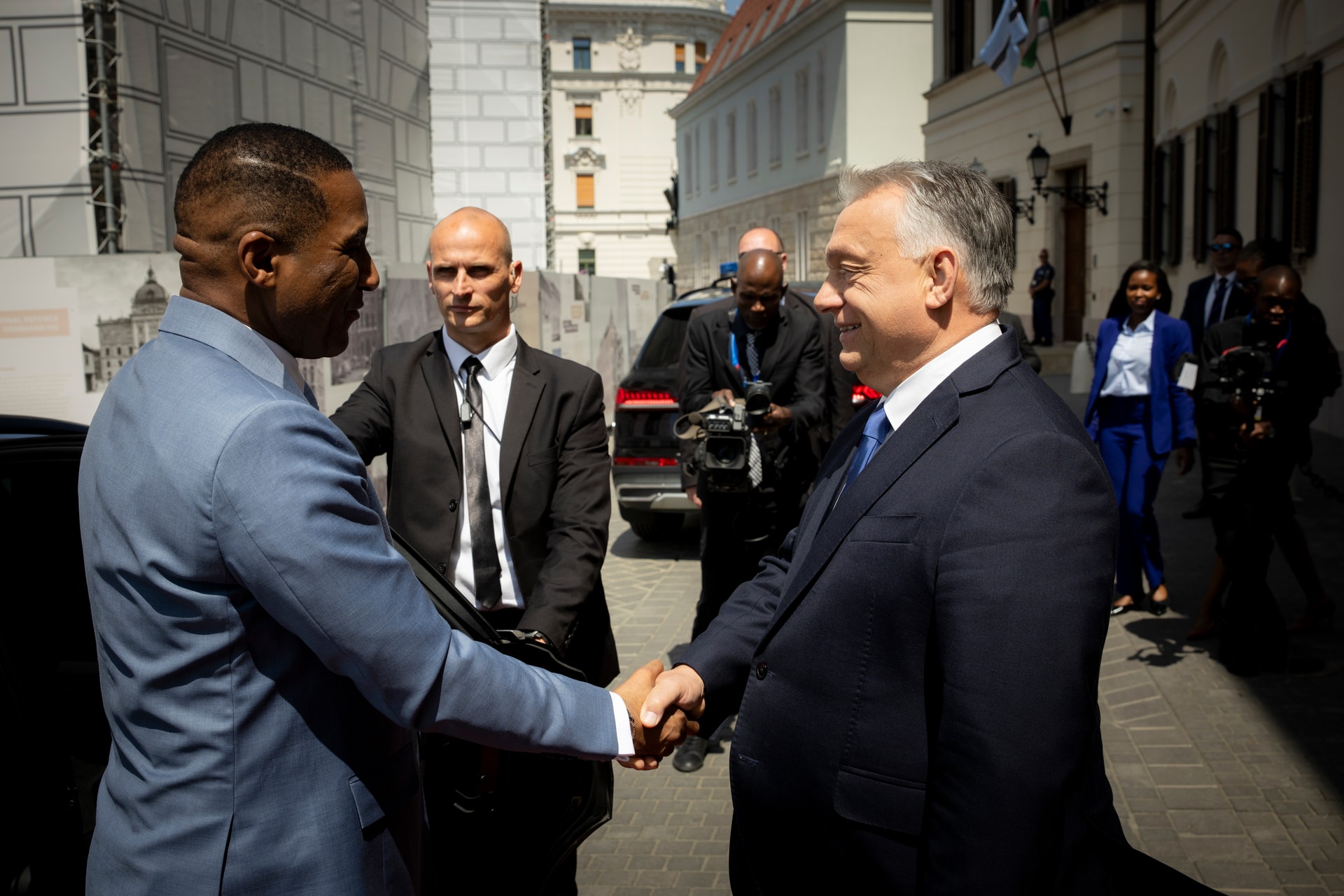 Orbán Viktor a a Botswanai Köztársaság elnökét fogadta