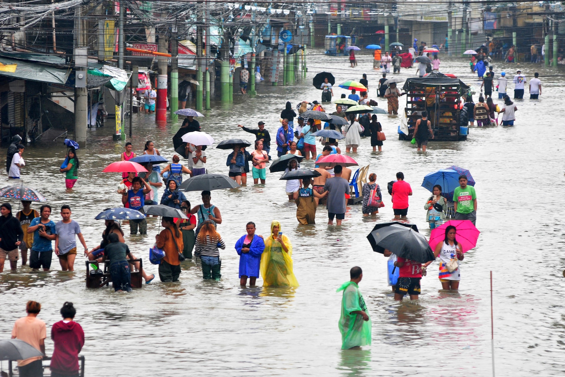 Elsodorta az ár India egyik régióját