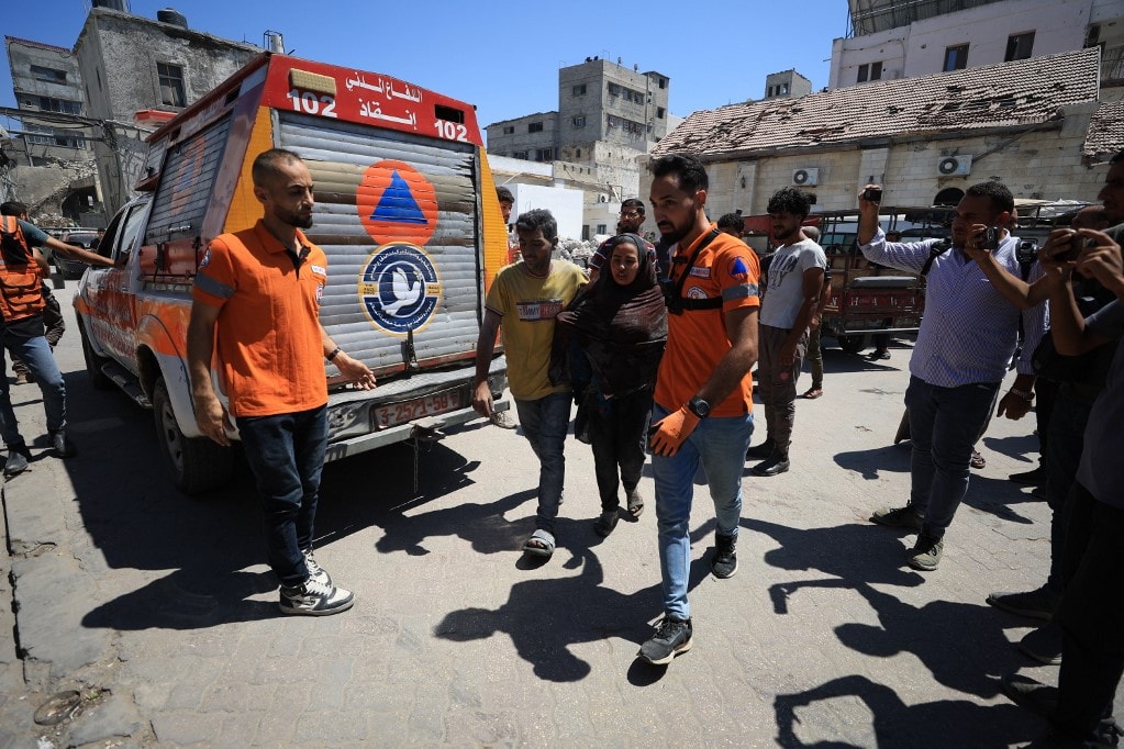 Megtámadták a Gázai Humanitárius Alapítvány egyik segélyosztó helyét