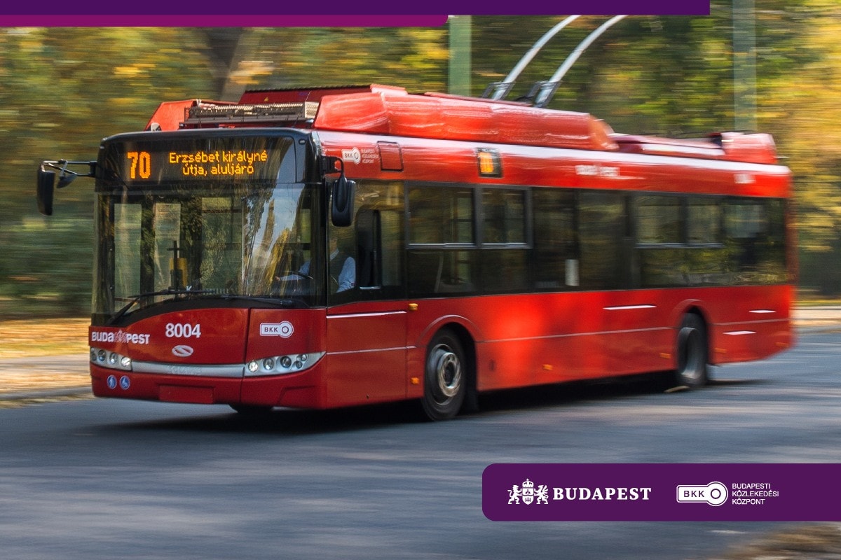 Változik a 70-es és a 78-as trolibuszok közlekedése a hétvégén