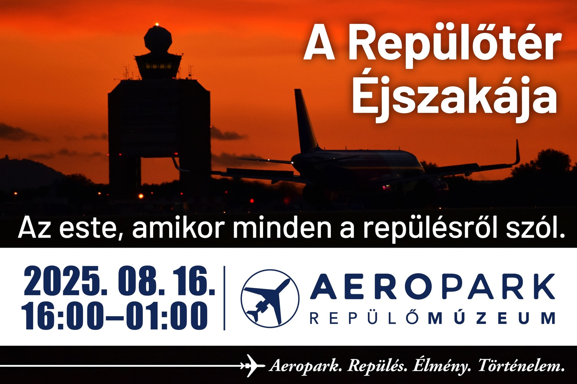 A 75 éves Ferihegyet ünnepli szombaton az Aeropark