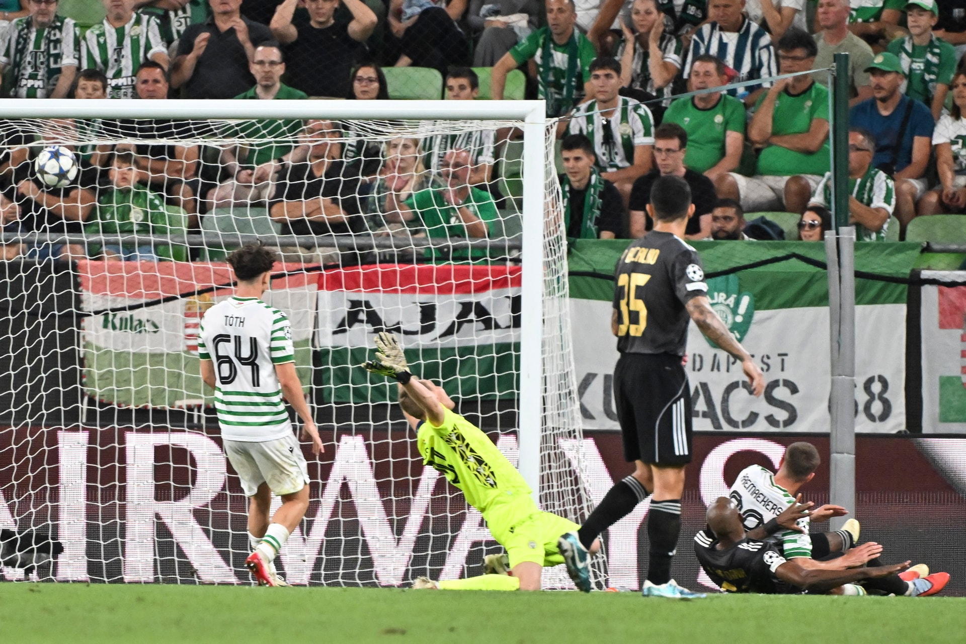 Vezetett a Fradi, de a Qarabag jobb volt a második félidőben