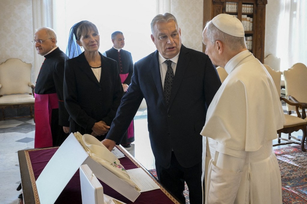 XIV. Leó pápa magánaudiencián fogadta Orbán Viktort